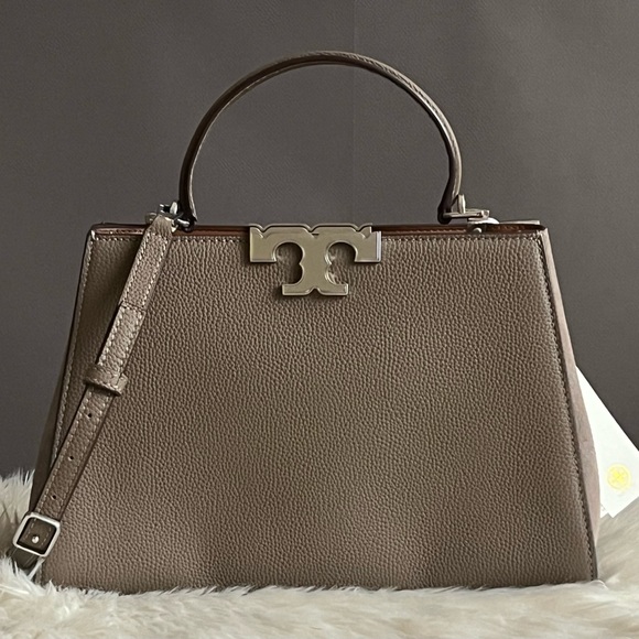 💰SOLD - 153215 - Tory Burch Eleanor Pebbled Satchel - Picture 2 of 12